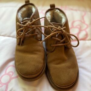 UGG Brown Lace Up Moccasins for Women